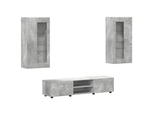 Meuble tv coloris gris 150 cm <strong></strong>  <strong></strong>