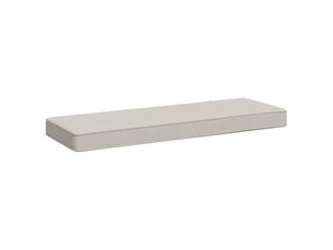 Coussin de banc, coussin d'assise, coussin pour chaisecanapé 1 pièce vught 100 % polyester blanc cf51638