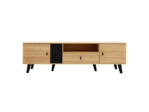 Meuble tv coloris naturel 170 cm   