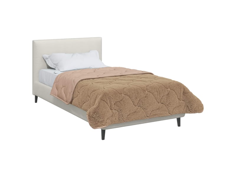  Duvet - couette complet toute l'année 135 x 200 cm non taupe respirant  - Conforama C