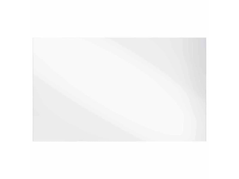 Miroir mural rectangulaire 100 x 60 cm verre trempé cf62859 - Conforama A
