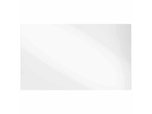 Miroir rectangulaire à fixer coloris argenté <strong></strong> <strong></strong> - 100 cm x 60 cm