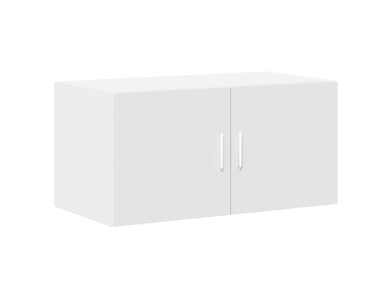  Buffet - armoire de rangement blanc 80x42,5x225 cm bois d'ingénierie  - Conforama E