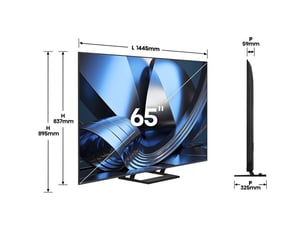 Téléviseur Mini Led <strong>HISENSE</strong> HISENSE - 65U7SE - UHD 4K 65 pouces 164 cm