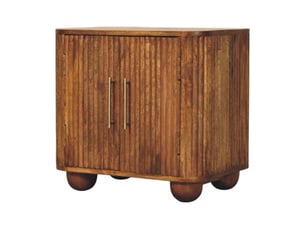 Commode 2 tiroir(s) ARTISAN FURNITURE coloris marron largeur 30 cm