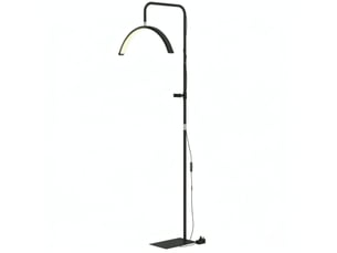 Lampadaire led 77,5x20,5x186 cm réglable métal noir