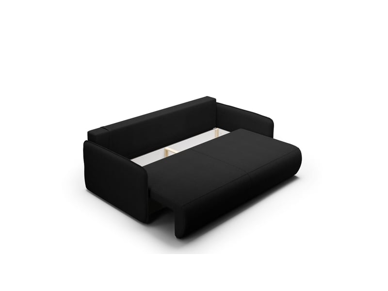  Canapé convertible 4 places forest noir  - Conforama D