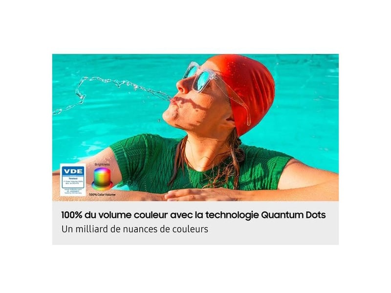  Tv qled 4k 85 pouces tq85q6faau avec gaming hub et quantum dots TQ85Q6FAAUXXC - Conforama E