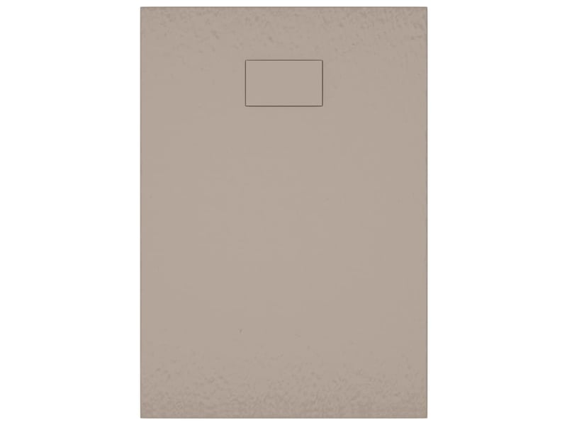  Receveur de douche base de douche bac de douche réceptacle de douche salle de bain toilette salle d’eau maison intérieur smc 100x70 cm marron 02_0001968  - Conforama E