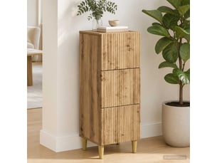 Armoire de rangement bureau, armoire à tiroirs 33 x 34.5 x 90 cm bois d'ingénierie shl8585
