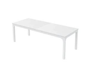 Bureau enfant PANGIVO 200 cm coloris blanc