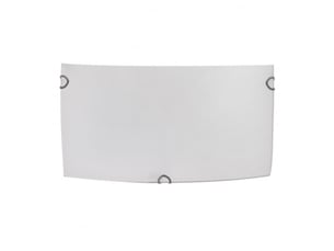 Applique murale fabrilamp ayla blanc 1 x e27 25x12.5x7 cm