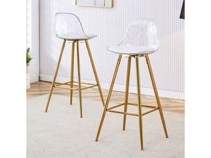 tabouret de bar  <strong></strong>  - transparent vendu Par paire