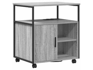 Commode 1 tiroir(s)    <strong></strong> <strong></strong> coloris gris largeur 61 cm