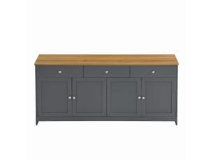 Buffet 4 porte(s)  3 tiroir(s) URBAN MEUBLE  - 160 cm coloris multicolore 