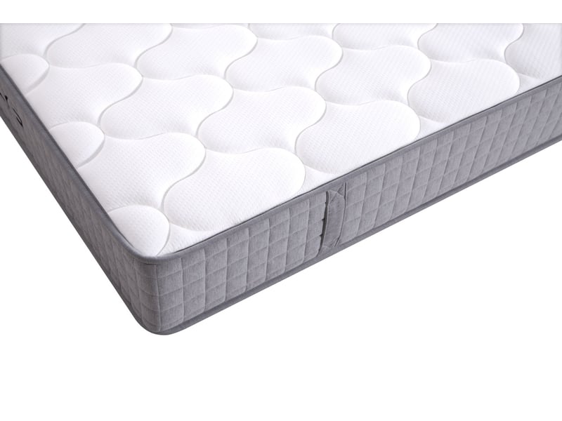  Matelas à ressorts 160x200cm, h3 25 cm d'épaisseur, 7 zones, matelas ergonomique,  livré roulé  - Conforama E