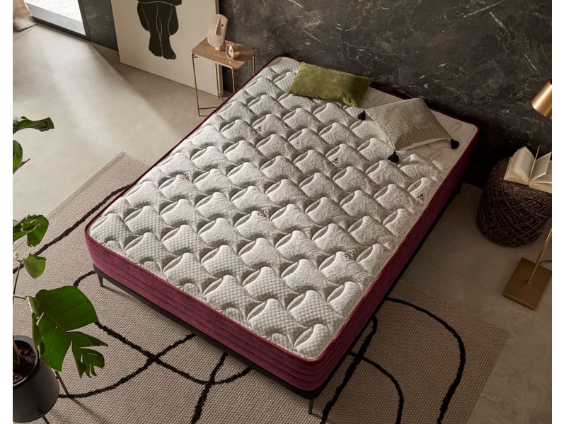  Matelas à mémoire de forme au graphène luxury spirit plus - mi-ferme, 5 cm de mémoire de forme au graphène 8435720051858 - Conforama C