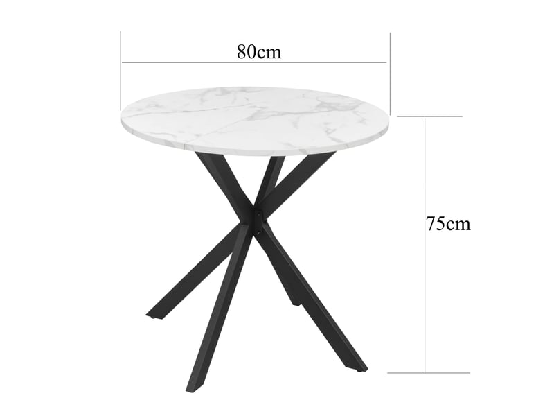 Table 80 cm fixe  - Conforama I