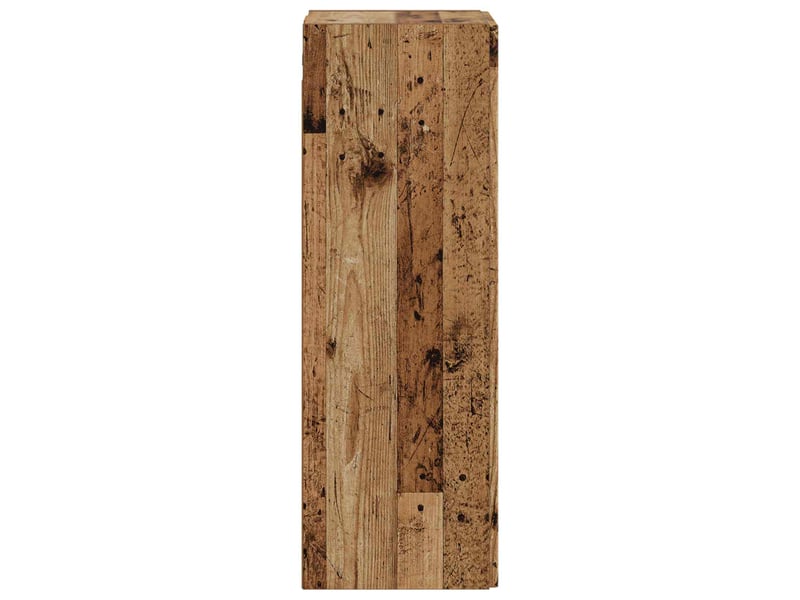  Cabinet salle de bain mural, meuble de rangement bois ancien 33x34.5x60 cm shl9682  - Conforama D