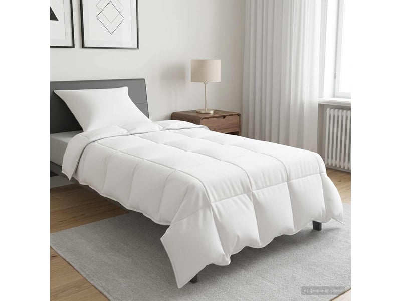  Ensemble de couette - duvet et oreillers de lit 140 x 200 cm hiver  - Conforama B