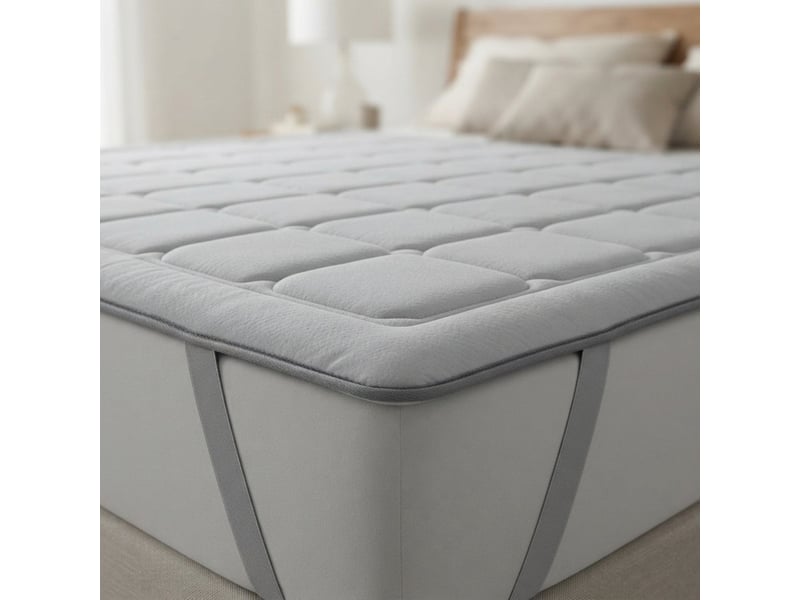  Surmatelas visco luxury royal - visco gel + supersoft 3 cm, 11 zones et valves d’aération 8435720054507 - Conforama C