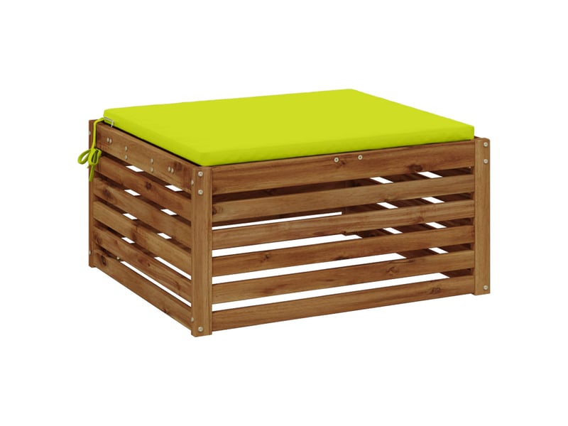  Coussin de siège, coussin d'assise 1 pièce soest 100 % polyester vert vif. Cf55757  - Conforama C