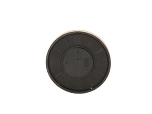 Horloge murale ronde en métal iben 63cm naturel