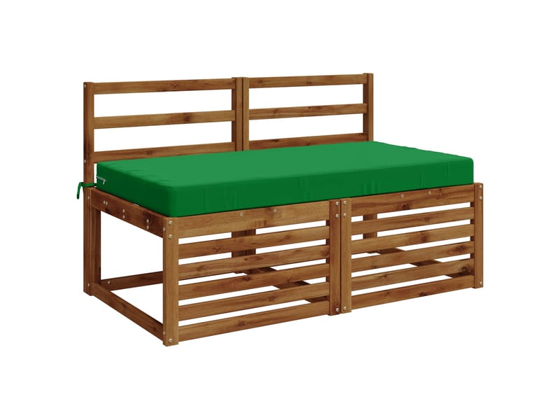 Coussin d'assise, coussin pour chaisecanapé soest 100 % polyester vert 120 x 80 x 10 cm cf51510 - Conforama C