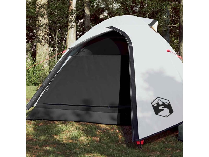 Tente de camping, tente à dôme 3 personnes tissu occultant imperméable shl14304 - Conforama B