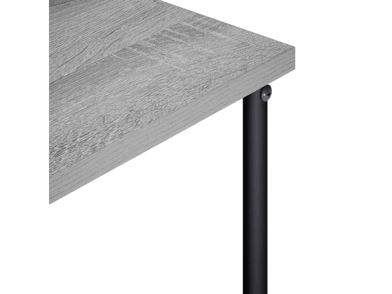  Meuble tv, table tv 100x40x50 cm sonoma gris bois d'ingénierie  - Conforama E