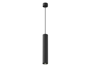 Maytoni calipso plafonnier suspendu fin noir 1xgu10