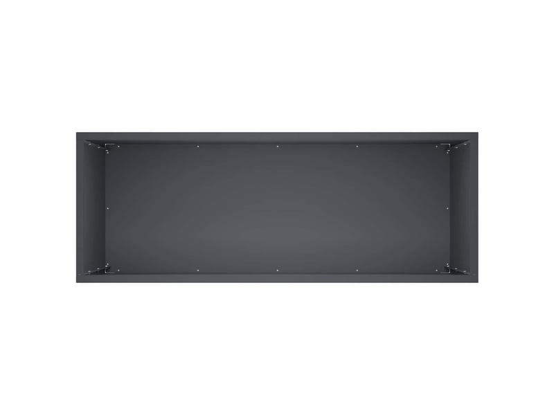 Jardinière - cache-pot de jardin 2 pcs anthracite 80 x 40 x 50 cm - Conforama E
