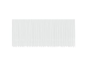 Rideau en dentelle, rideau ajouré, voilage blanc 245 x 900 cm polyester cf43757