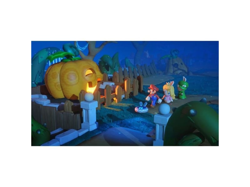  Jeu mario rabbids kingdom battle nintendo switch standard edition ubisoft 300117009 - Conforama D