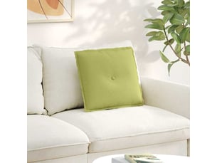 Coussin de dos, coussin de dossier vert clair 50 x 19 x 45 cm tissu cf55060