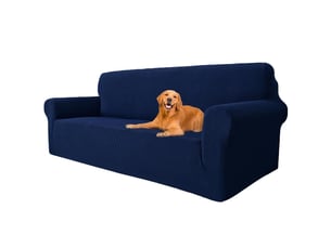 Housse canapé extensible  moderne, antidérapante, antisalissure, lavable 3 places（180-230cm）
