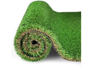 Tapis de gazon synthétique vert 200 x 200 x 3 cm