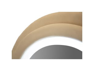 Miroir de salle de bain coloris beige PARIS PRIX - 60 cm x 4 cm