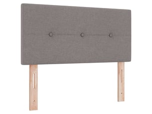 Tete de lit A poser largeur 80 cm taupe