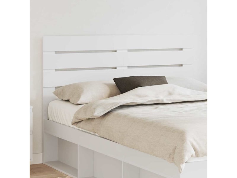 Tête de lit blanc 140 cm bois d'ingénierie - Conforama B