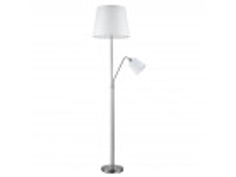  Lampadaire fabrilamp arturo e14 coloris nickel 180 x 40 x 40 cm 135342003 - Conforama B