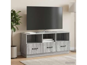 Meuble tv coloris gris 102 cm <strong></strong>  <strong></strong>