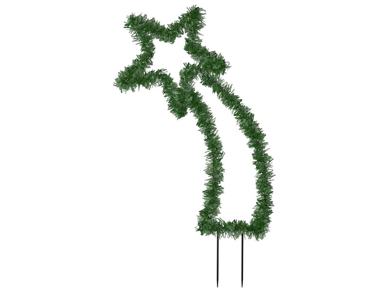  Décoration lumineuse météore de noël avec piquets 115 led 89 cm  - Conforama E
