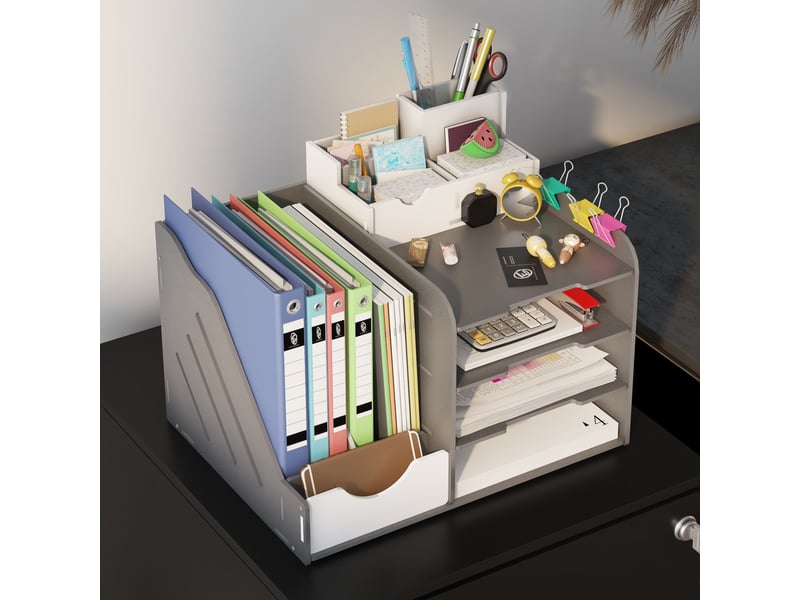  Caisson mobile 37 x 43,5 x 67,5 cm noir en acier, 2 tiroirs verrouillables, bureau et télétravail  - Conforama E