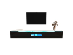 Meuble tv coloris bicolore 180 cm <strong></strong>  <strong></strong>