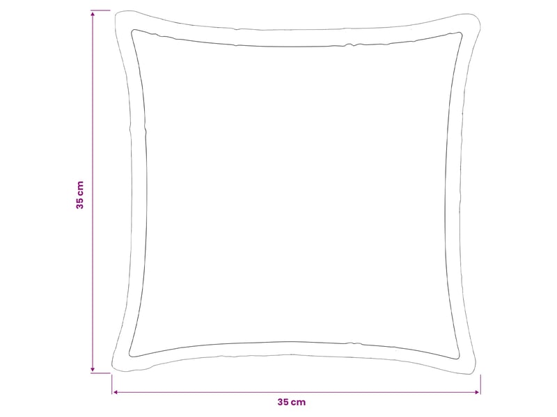  Lot de 2 housses de coussin houten noir 35 x 35 cm flanelle cf49539  - Conforama E