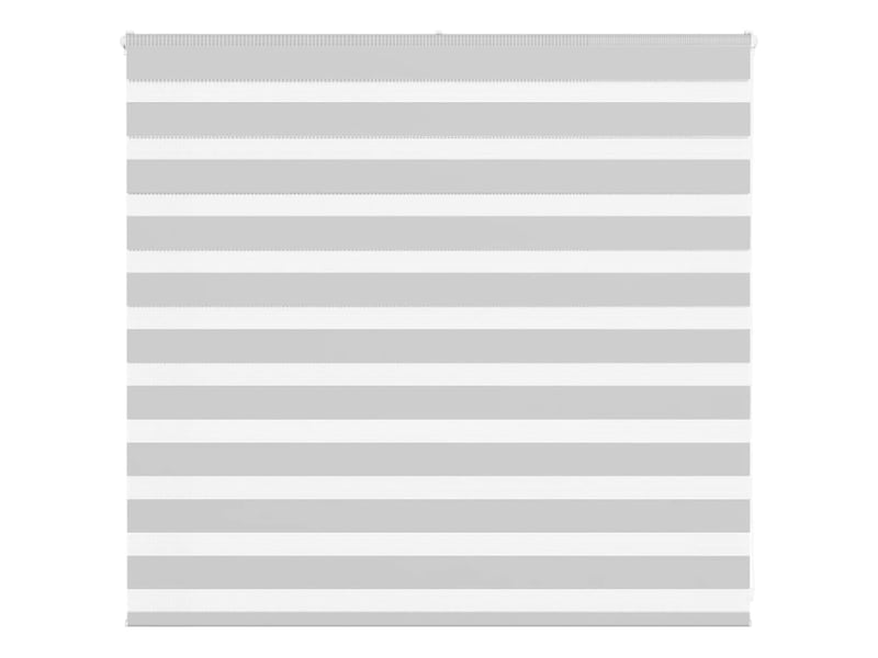  Store zèbre, store de fenêtre gris clair largeur du tissu 155,9 cm polyester cf48483  - Conforama B
