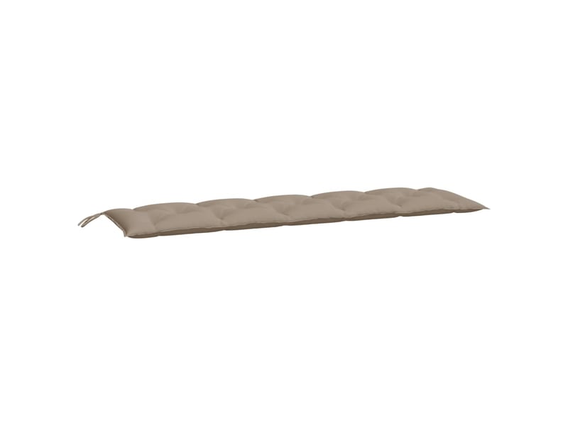  Coussin de banc de jardin, coussin d'assise taupe 180x50x7 cm tissu oxford cf52835  - Conforama A