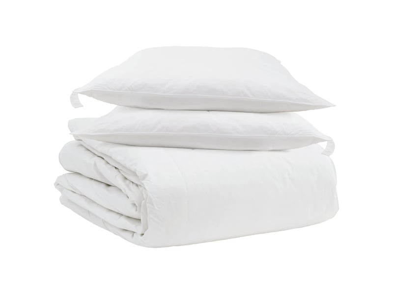 Ensemble de duvet avec oreiller 3 pcs - couette blanc plume de canard - Conforama A