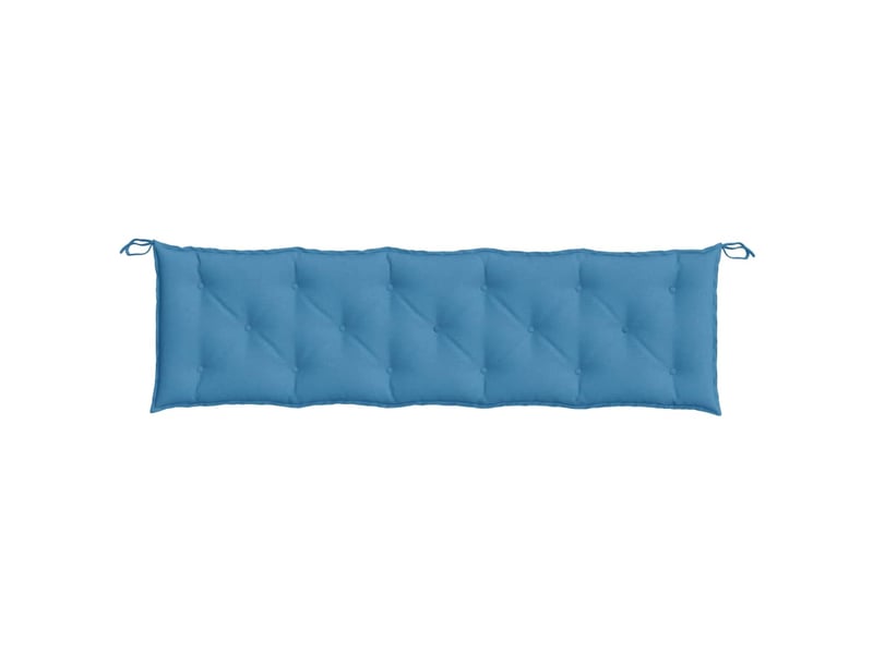  Coussin de banc de jardin, coussin d'assise bleu mélangé 180x50x7 cm tissu cf52695  - Conforama D